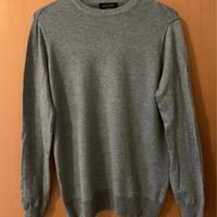 Pullover a girovollo Candida Uomo Grigio Tg M