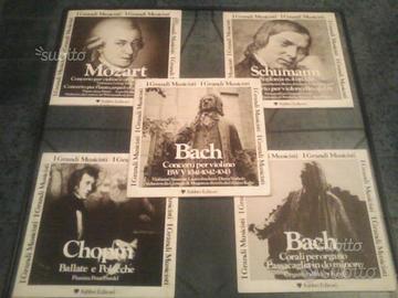 5 LP, I Grandi Musicisti, Fabbri Editori (1970)