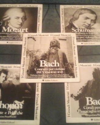 5 LP, I Grandi Musicisti, Fabbri Editori (1970)