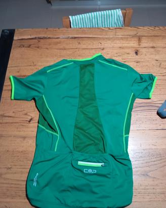 Maglia ciclismo uomo CMP verde