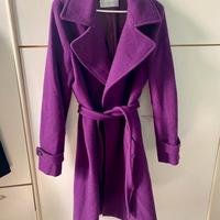 Cappotto Intrend di lana viola