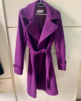 Cappotto Intrend di lana viola