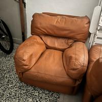 Poltrone in pelle