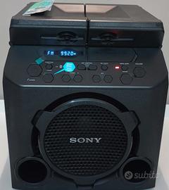cassa karaoke bluetooth sony a batteria 