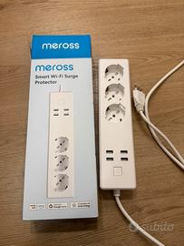 Ciabatta multipresa smart Meross italiana