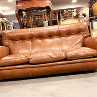 Divano Frau vera pelle vintage