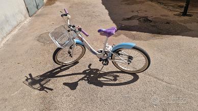 Bicicletta tema Frozen completa di accessori  misu