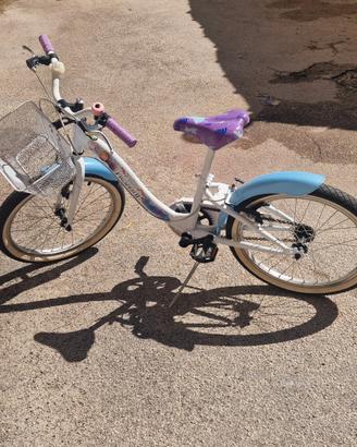 Bicicletta tema Frozen completa di accessori  misu
