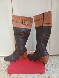 Stivali Cubanas in vera pelle made in Portogallo