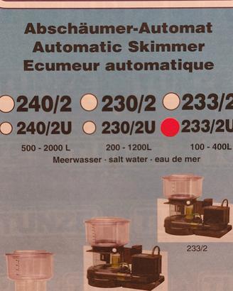 Schiumatoio per acquario Tunze