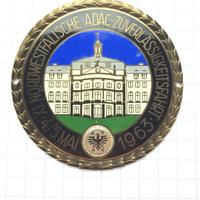 Placca badge stemma emblema auto-moto epoca ADAC