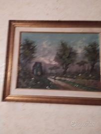 Quadro olio su tela