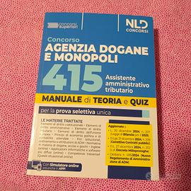 Manuale Concorso Agenzia delle Dogane e Monopoli 