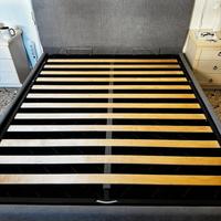 Letto matrimoniale con contenitore
