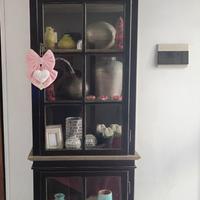 vetrina legno stile inglese invecchiato, marca Sia