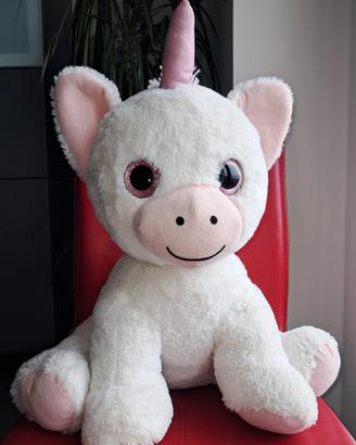 unicorno peluche occhioni grandi