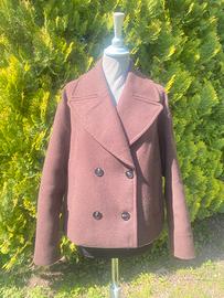 Zara Cappotto Corto Doppiopetto tg.S