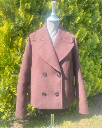 Zara Cappotto Corto Doppiopetto tg.S