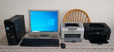PC desktop Packard Bell  + Stampante hp