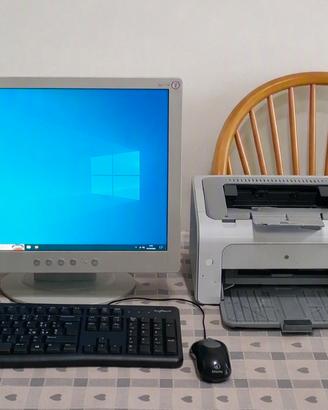 PC desktop Packard Bell  + Stampante hp