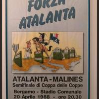 Atalanta Malines poster maifesto