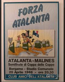 Atalanta Malines poster maifesto