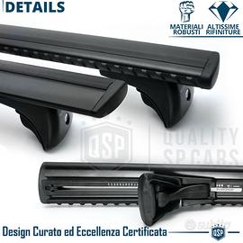 Barre Portatutto Per Suzuki SX4 S-Cross 2022-2024 - Portapacchi Da Tetto, Design Nero - Foto 12