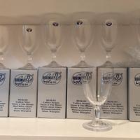 Set 7 bicchieri Bohemia Glass acqua e vino