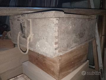 vecchie cassette legno