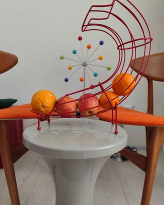 1970.Portafrutta Atomic Space Age La Virgola Rossa