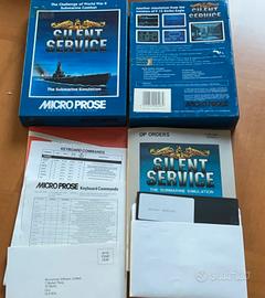 Silent Service Big Box PC-MS-DOS (MicroProse)