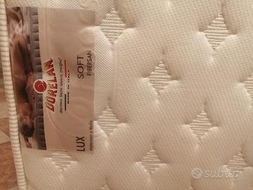 rete doghe e materasso  letto