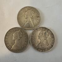 x3 500 lire argento Caravelle