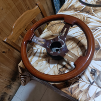 Volante in radica di noce