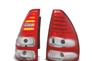 FANALI PER TOYOTA LAND CRUISER FJ120 03-08 LED ROS