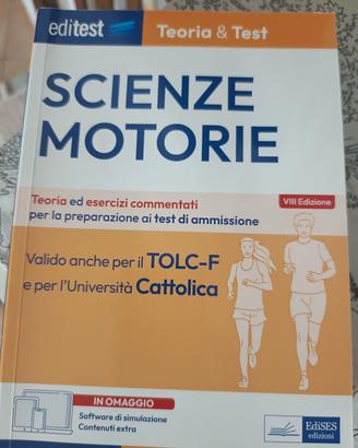 libro universitario scienze motorie
