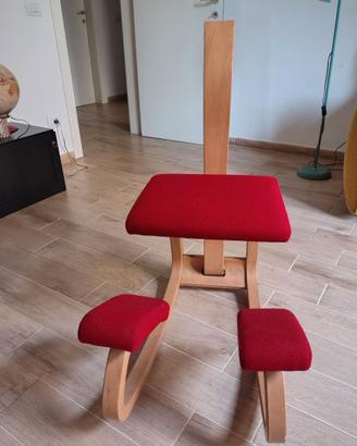 Sedia ergonomica Varier Variable Balans originale 