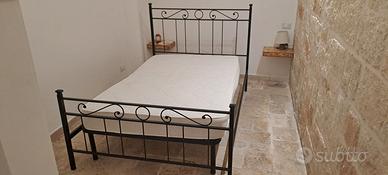 Letto 140x190 ferro battuto