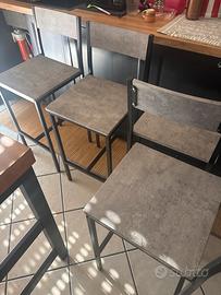4 sgabelli cucina
