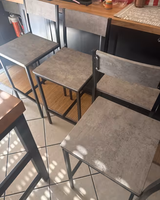 4 sgabelli cucina