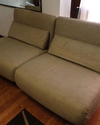 Divano Letto Futura Vele girevoli in tessuto