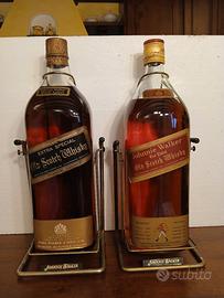 2 Bottiglie Whisky JOHNNIE WALKER da lt.4,5.