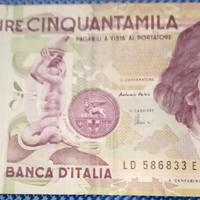 lire 50000 Lorenzo Bernini