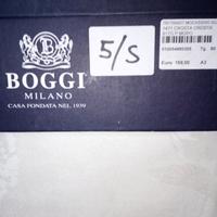 mocassino in crosta testa di moro 42. boggi