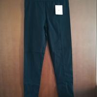 leggings pantaloni donna ragazza estate nero