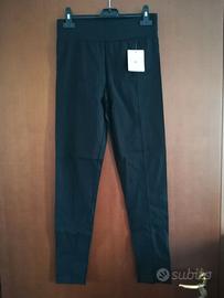 leggings pantaloni donna ragazza estate nero
