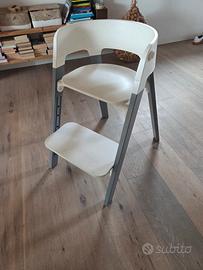 sedia stokke steps (con accessori a patte)