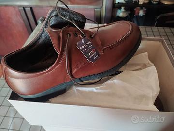 Scarpe uomo Soldini nuove 43 marrone Made in Italy