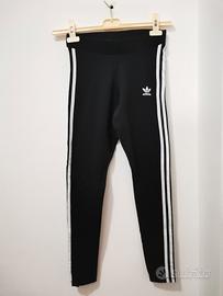 Leggins nero Sportivo NUOVO ADIDAS taglia S 