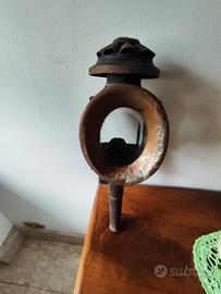 Antica lampada da carrozza fine 800